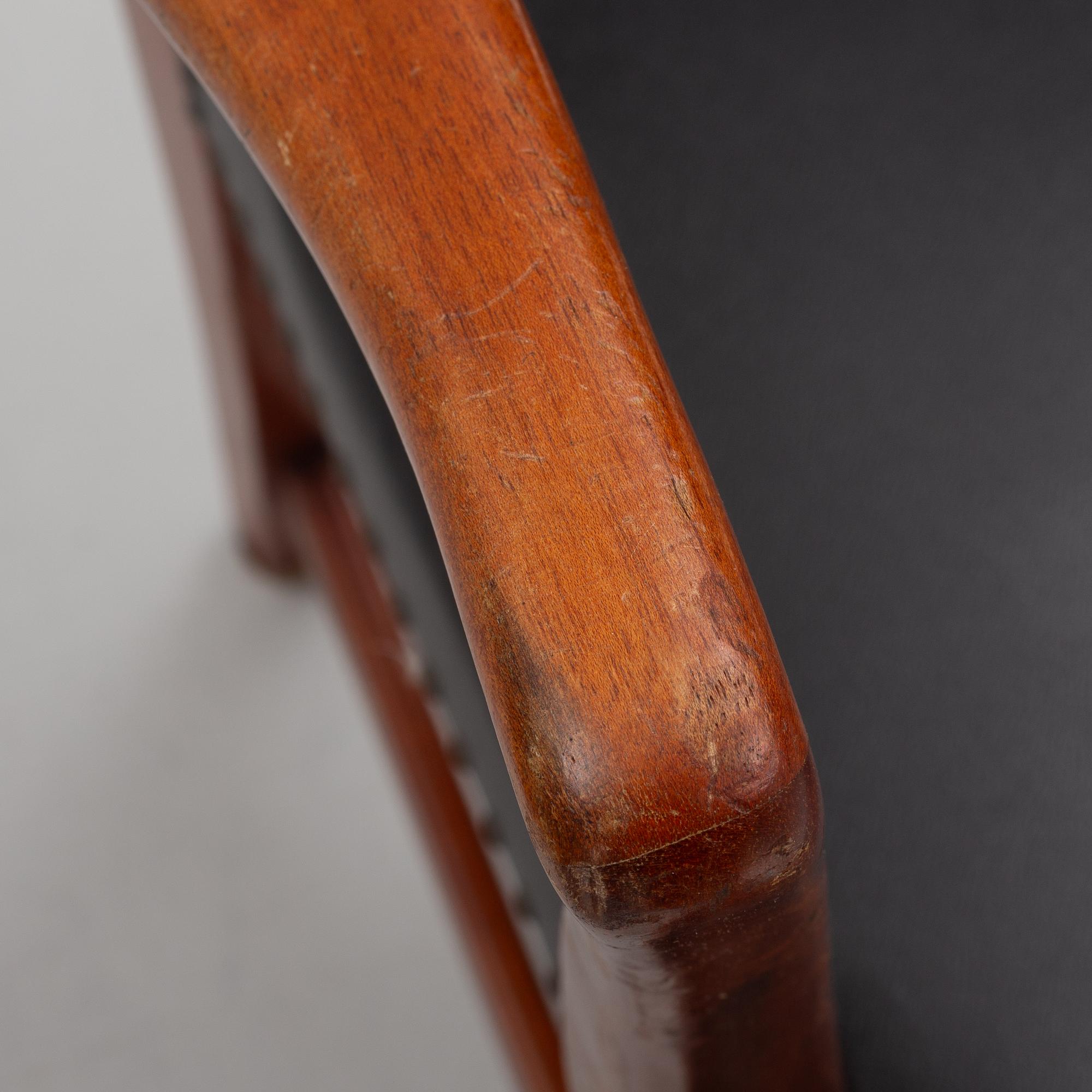 Karl Erik Ekselius, a pair of chairs, JOC, Vetlanda, mid 20th Century.