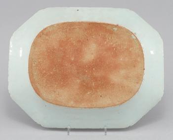STEKFAT, porslin, Kina, 1700-tal.