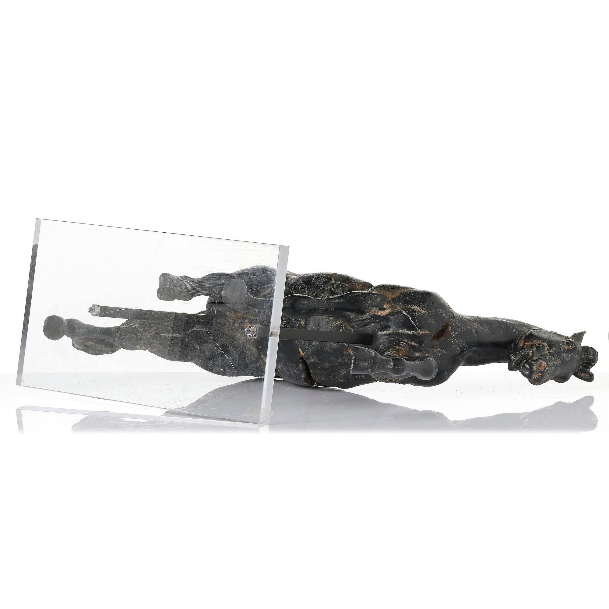 Sculpture of a horse "The Mattei horse", England, 20th century.
