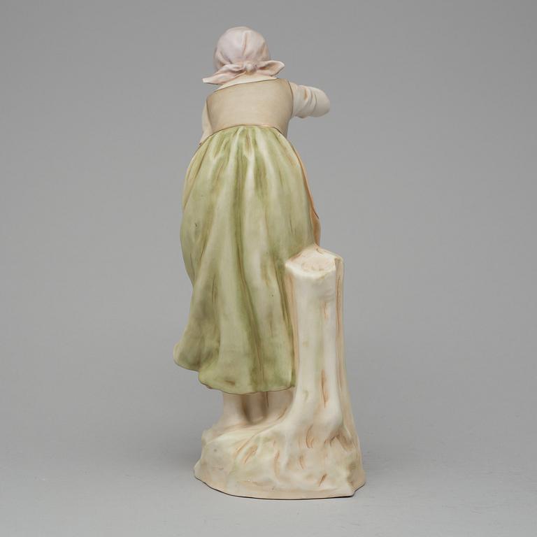 A figurine by Doebird, Wahliss, Royal Vienna, Austria.