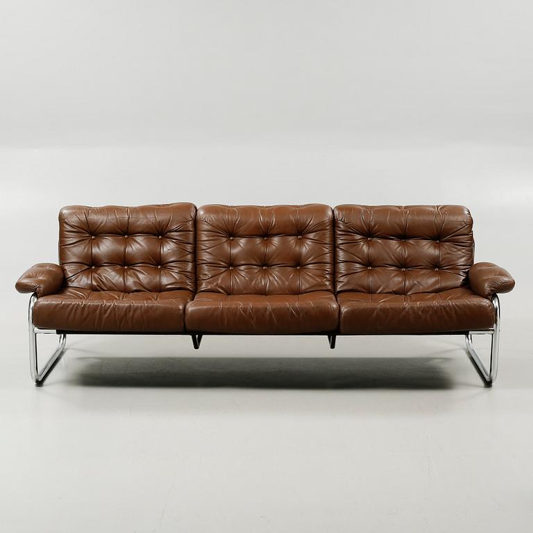 JOHN BERTIL HÄGGSTRÖM, soffa samt fåtölj, "Borkum", IKEA, 1970-tal.