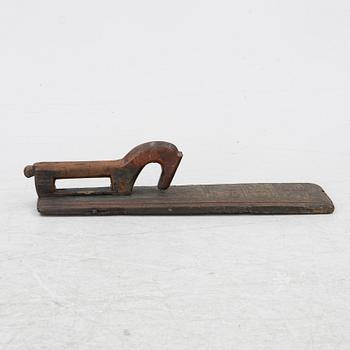 Mangeldon, southern Sweden, dated 1786.