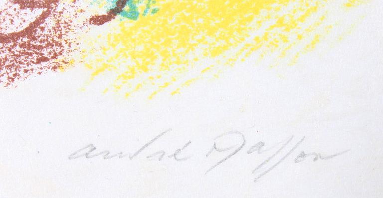 ANDRÉ MASSON, efter, litografi, numr 89/101.