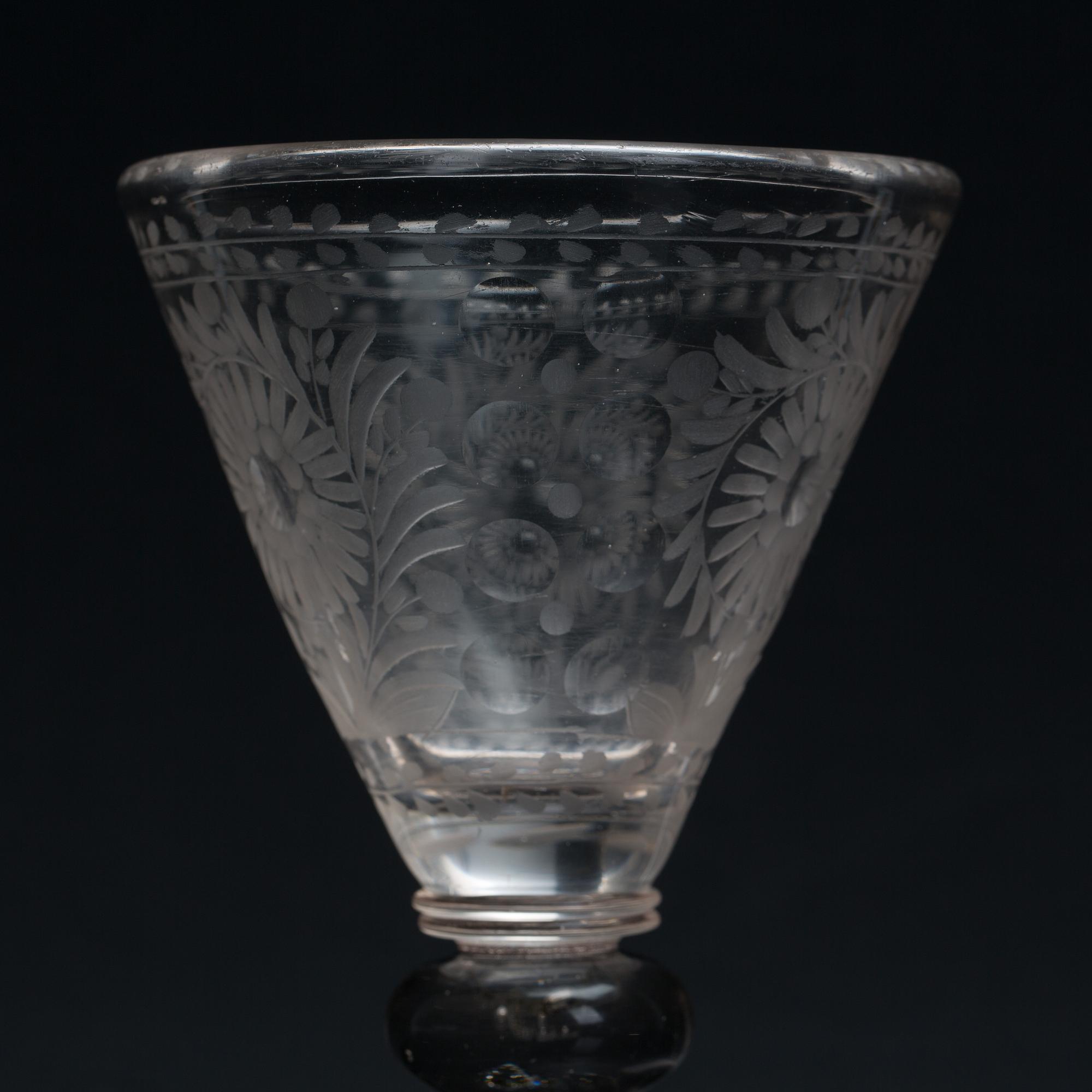 GLAS, barock, Böhmen, 1700-tal.