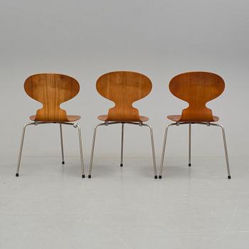 STOLAR, 3 st, "Myran". Arne Jacobsen. Fritz Hansen.