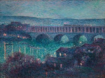 763. Maximilien Luce, "Le viaduc d'Auteuil (Le Pont)".