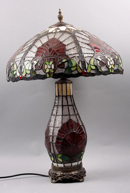 BORDSARMATUR, s k Tiffany-stil, 1900/2000-tal.