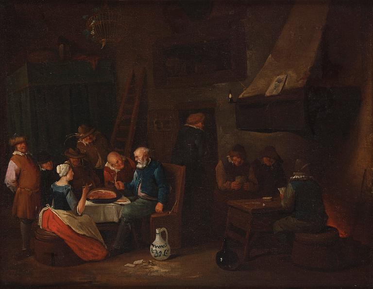 Egbert van Heemskerk Circle of, Interiorof an inn.