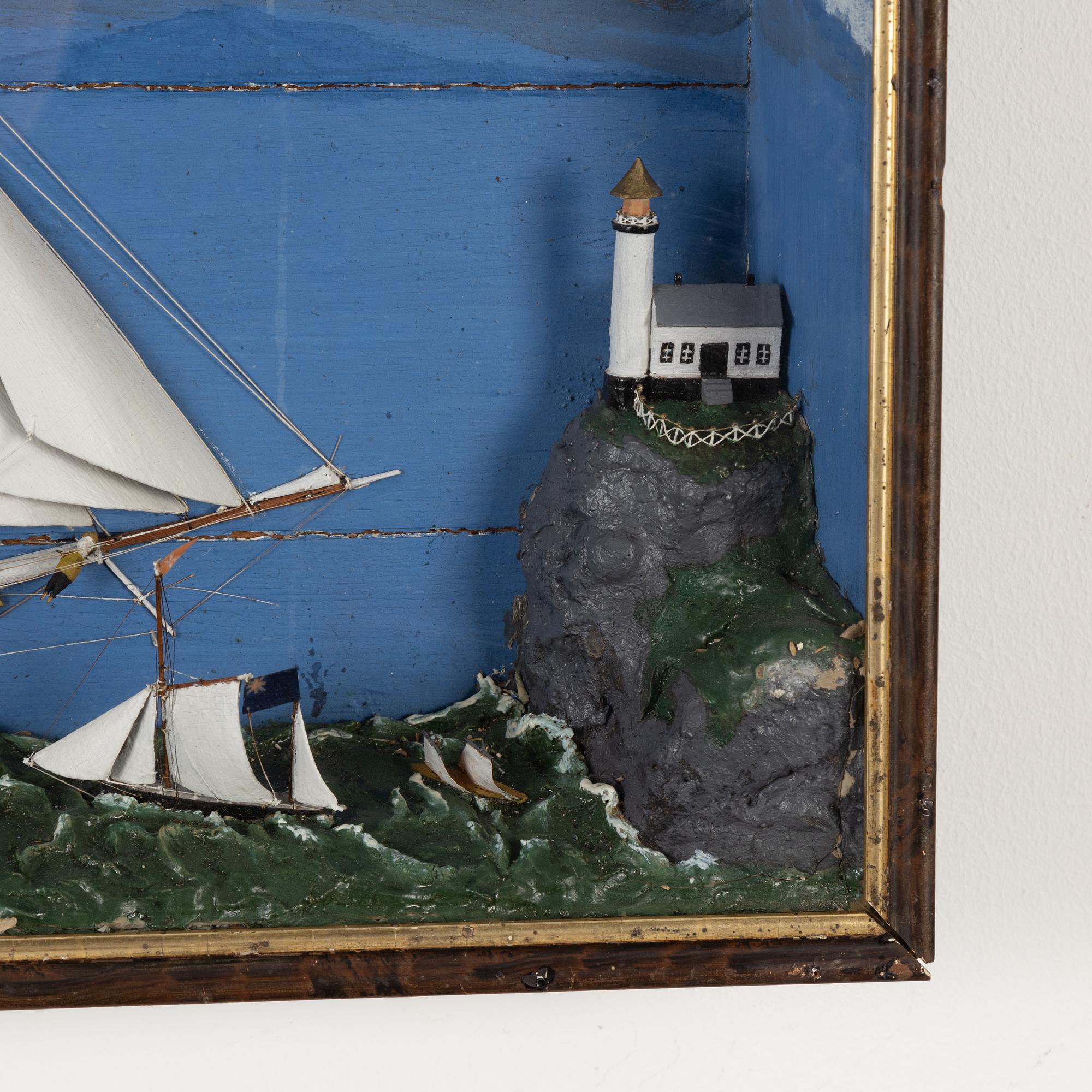 Diorama, omkring 1900.