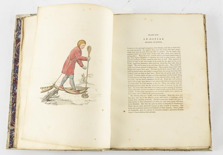 The Costume of Russia and Eastern Europe, 1811, with 72 hand-coloured plates.