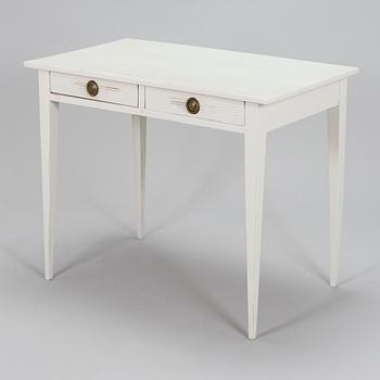 A Gustavian style table, early 20th century.