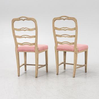 A pair chairs, 19th Century.