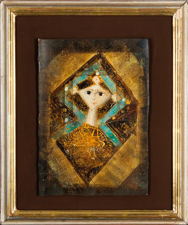 MERSAD BERBER, blandteknik på papper.