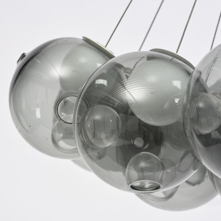 Omer Arbel, taklampa, "Cluster 28.19", Bocci, Italien, 2014.