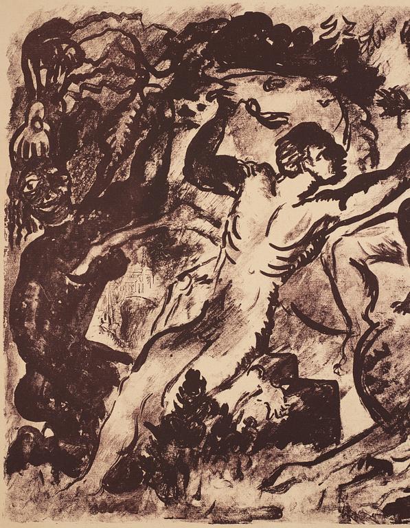 Isaac Grünewald, Figurscen.