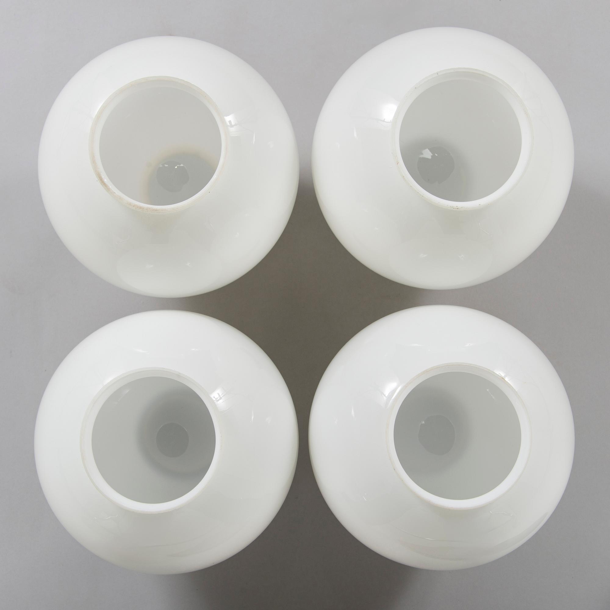 Paavo Tynell, Four 1930s pendant lights modell 1601 for Taito.