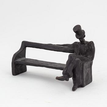 KG Bejemark, sculpture, bronze, signed.