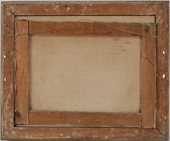 AUGUST JERNBERG, gouache på papper, signerad.