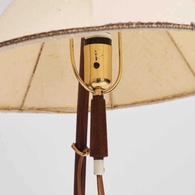 Golvlampa, J. T. Kalmar (1884-1968), modell 2076, 'Dornstab', Wien, Österrike, 1900-talets mitt.
