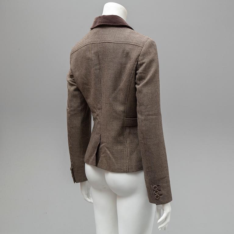 MAX MARA, tweedkavaj, fransk storlek 40.