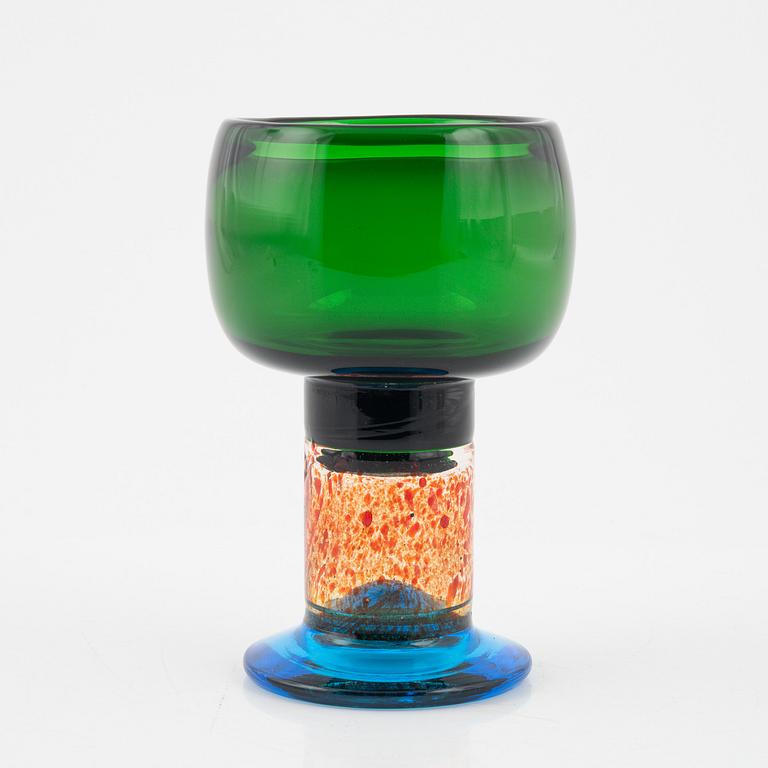 Kaj Franck, pokal, glas, signerad Kaj Franck Nuutajärvi Notsjö.