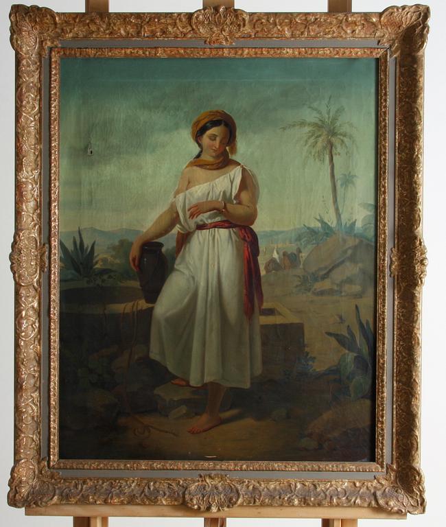 OKÄND KONSTNÄR. Olja på duk.