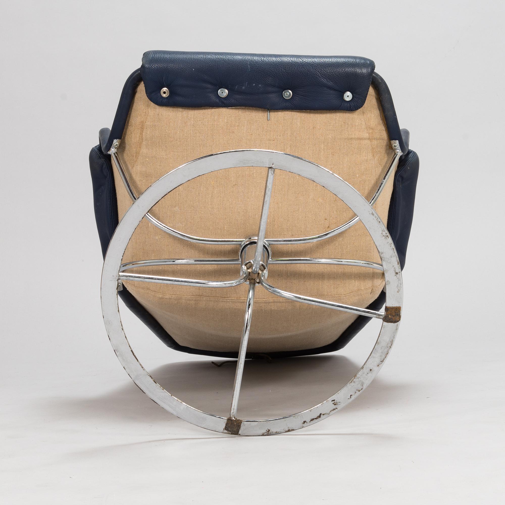Bruno Mathsson, fåtölj, "Jetson" för Dux. Design år 1969.