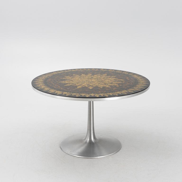 Poul Cadovius, Susanne Fjeldsor Mygge & Björn Wiinblad, a "Mygge" dining table, Cado, Denmark, 1970's/80's.