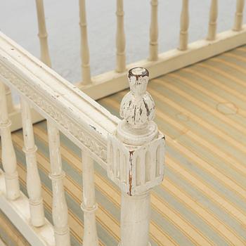 Soffa, omkring år 1800, Sengustaviansk.