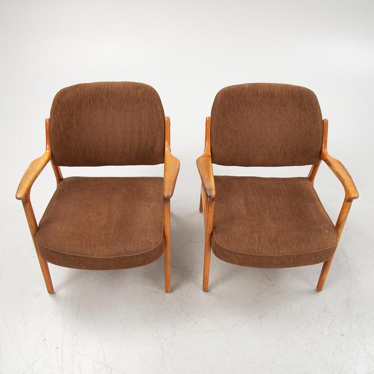 Fåtöljer, ett par, "Domus", Bröderna Andersson, 1960-tal.
