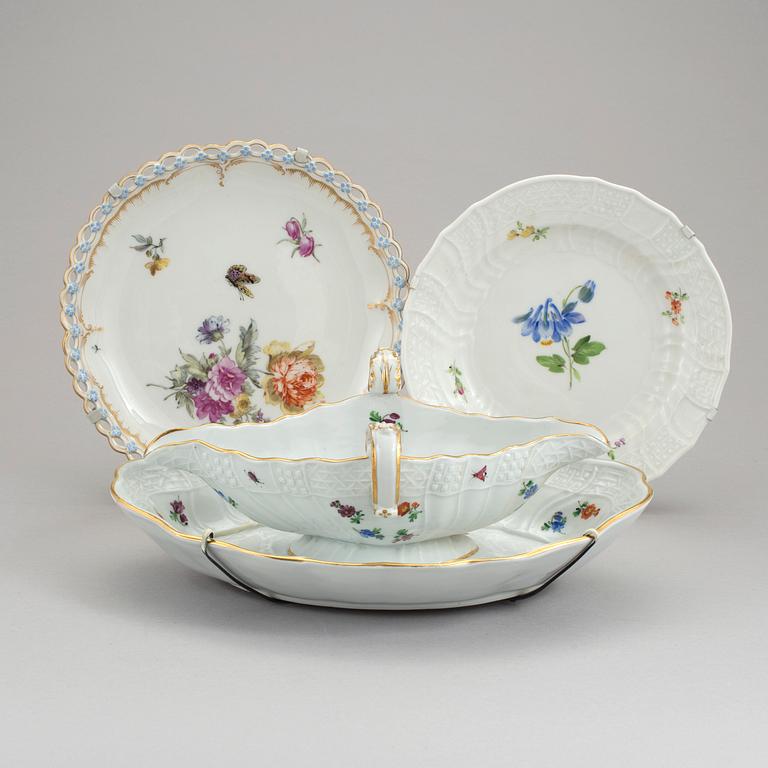 A lot of porcelain from Meissen, Sevres, Royal Copenhagen & KPM Berlin, 18th to 20th century.