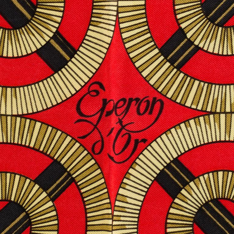 SCARF, Hermès, "Eperons d'Or",  issued 1974.