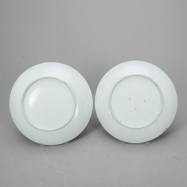 FAT, ett par, porslin, Kina, Qing dynastin, Jiaqing (1796-1820).