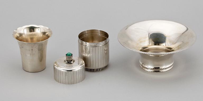 PARTI SILVER, 3 delar. 1900-tal.