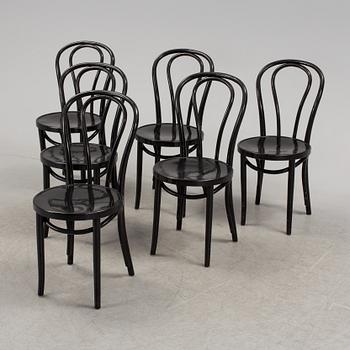 GILLIS LUNDGREN, stolar, 6 st, "Öglan", IKEA, 1970/80-tal.