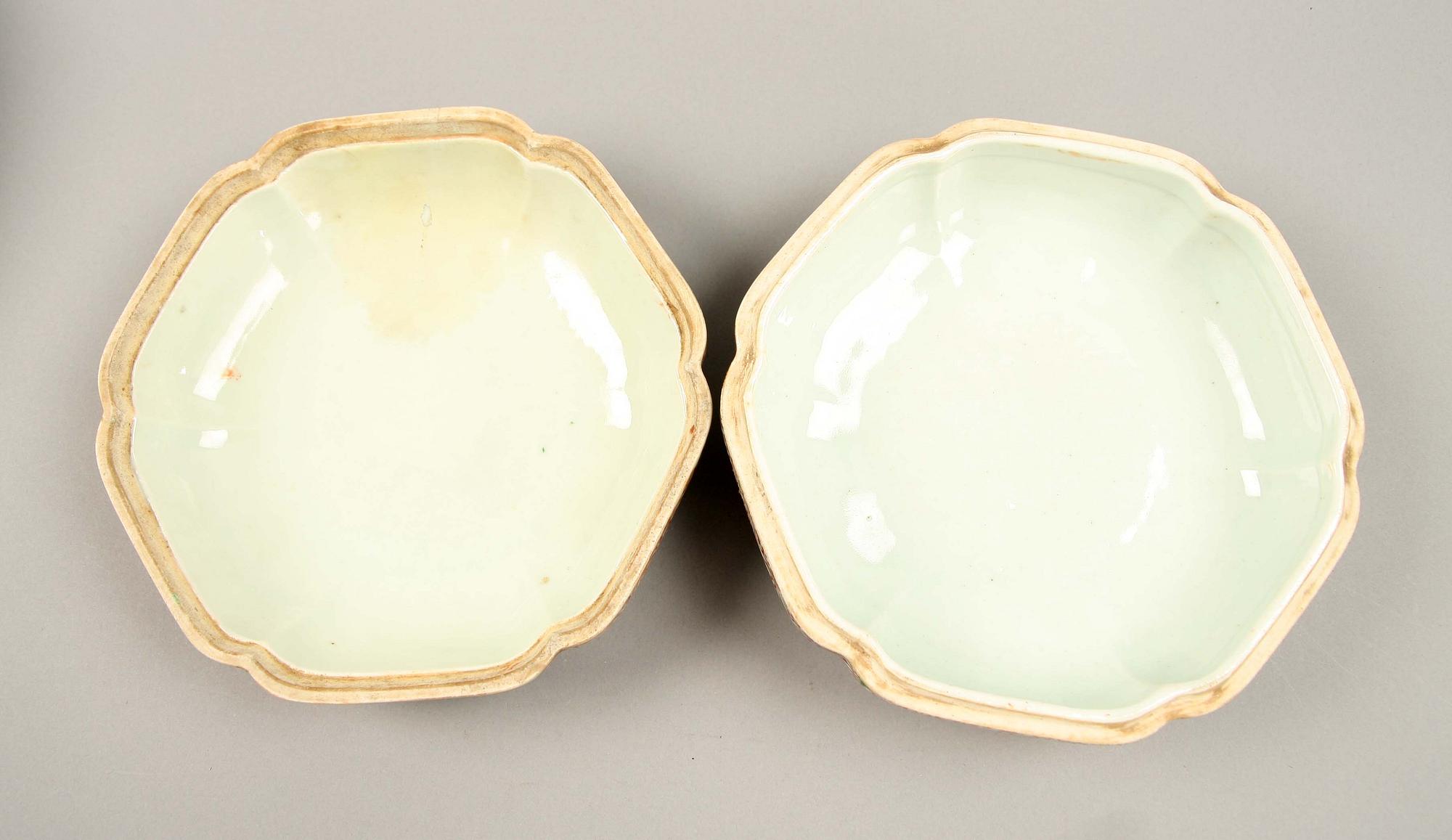 ASK med LOCK, porslin, Ming-stil, 1800-tal.