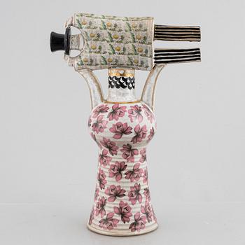 Lisa Larson, skulptur, stengods, "Samhällsdebatten", Gustavsberg 1969-71.