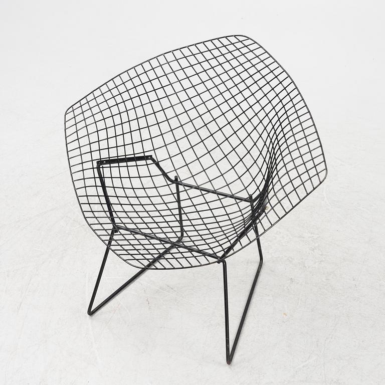 Harry Bertoia, fåtölj, 'Diamond Chair', 1900-talets andra hälft.