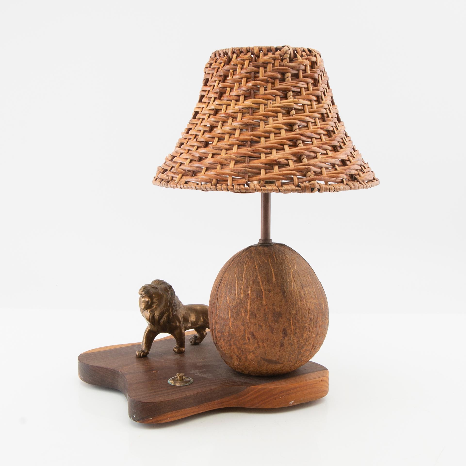 Mid-20th Century Table Lamp.