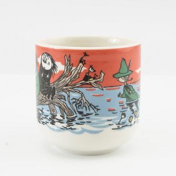 Plate and mug, "Midsummer Madness", Moomin Characters, Arabia, Finland 2001-2003.