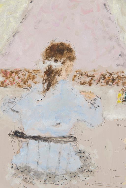 Helge Dahlman, Tyttö vaaleansinisessä.