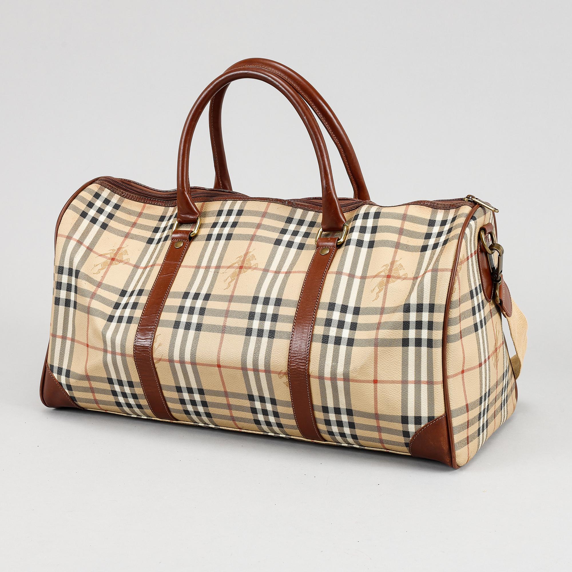 Burberry, weekendbag.