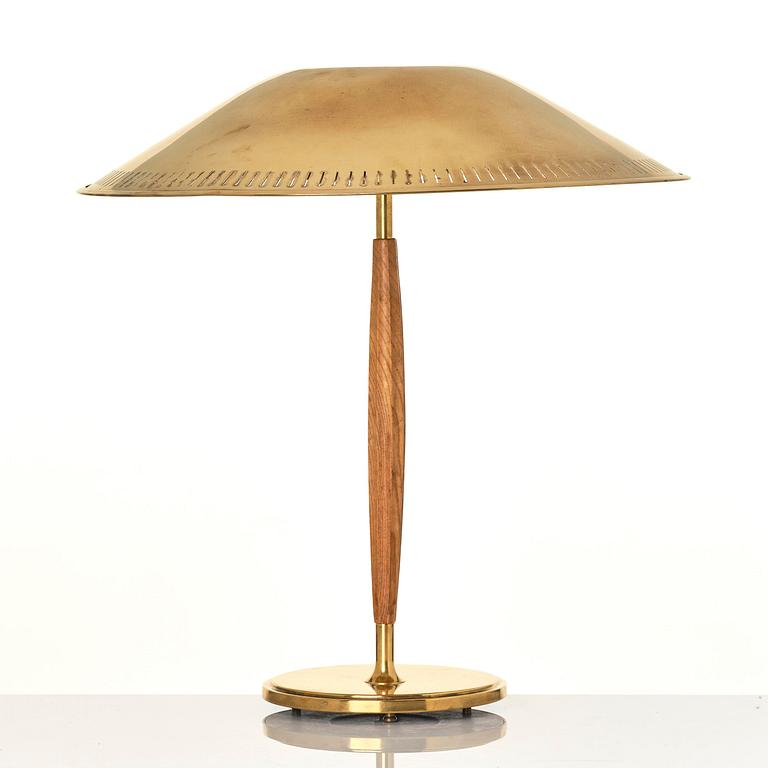 Harald Notini, bordslampa, modell "15277", Arvid Böhlmarks Lampfabrik, Stockholm, 1940-tal.