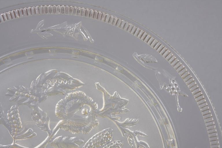 MATSERVIS, 36 delar, glas. Orrefors.