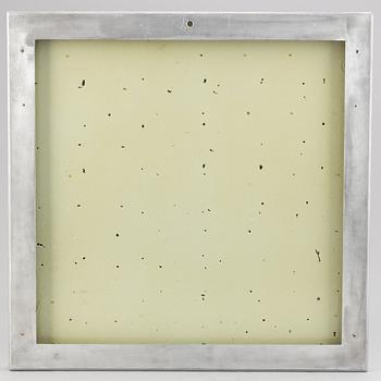 Stig Lindberg, väggrelief i emaljerad plåt, Gustavsberg, 1960-tal.