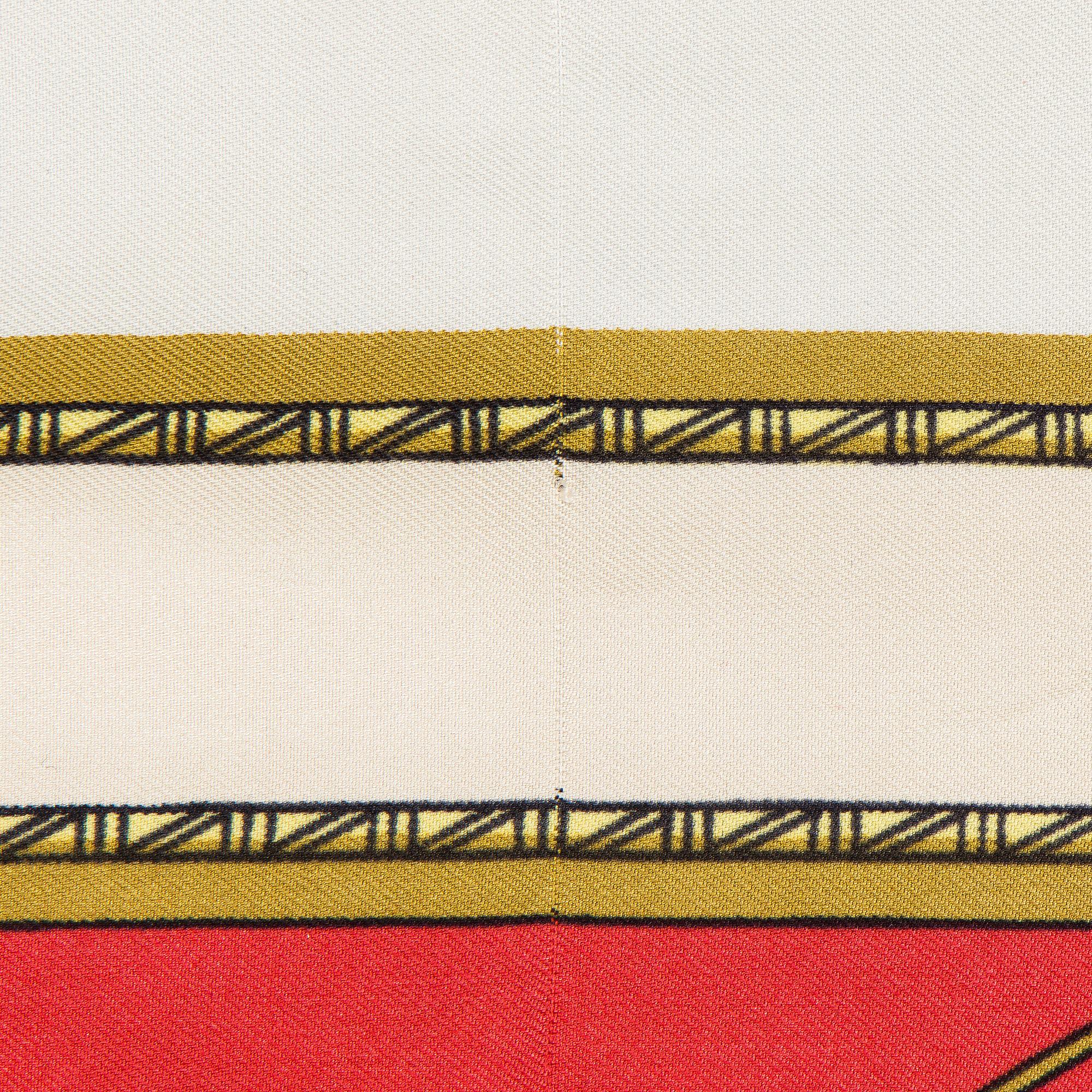 Hermès, huivi "Harnais Français Premier Empire".