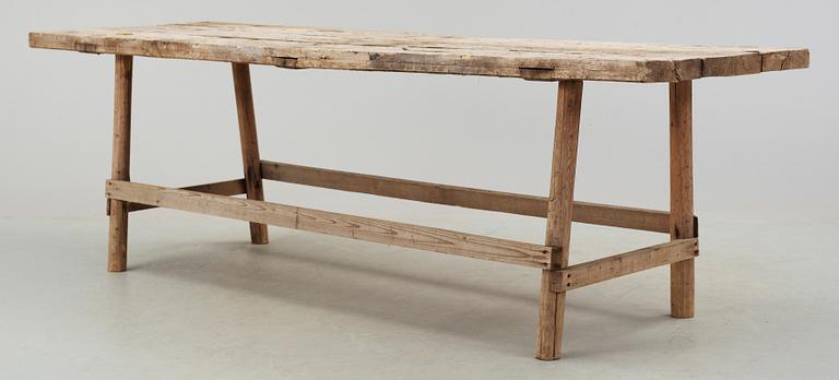SLAKTBÄNK / BORD, 1700/1800-tal.