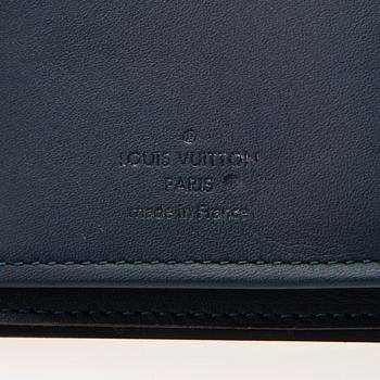 LOUIS VUITTON Damier Ebene Brazza Wallet.