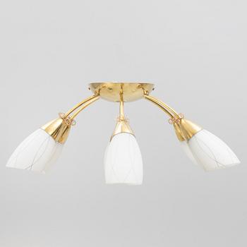 Ceiling lamp, Itsu, Finland, 1950s.