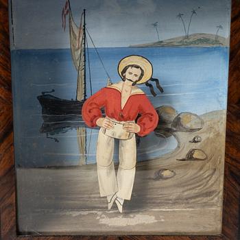 Diorama, “The Dancing Sailor”, circa 1900.